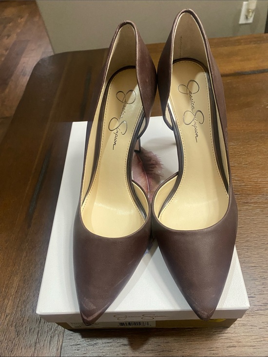 Jessica Simpson Shoes - Jessica Simpson Brown Pointed Toe Stiletto Pumps